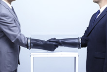 Pre-Handshake Handshake Device